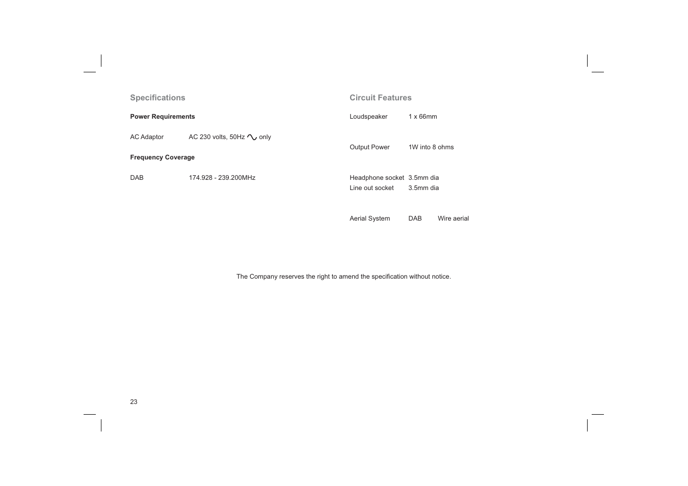 Roberts Radio CRD-26 User Manual | Page 24 / 28