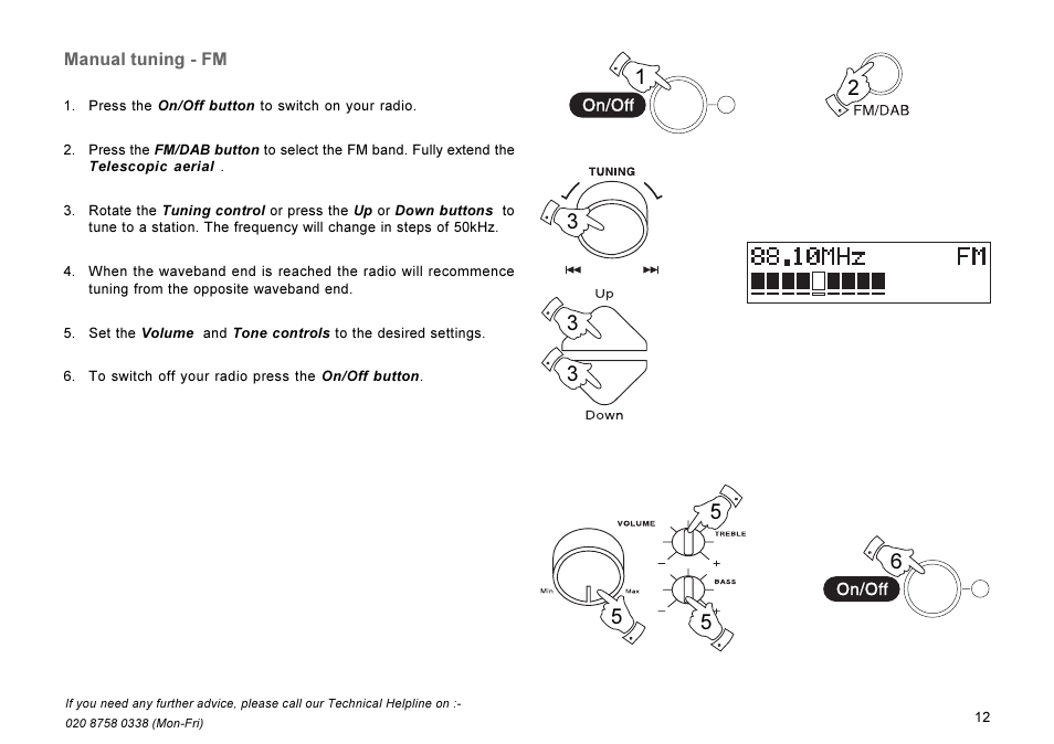 Roberts Radio RD-7 User Manual | Page 13 / 22