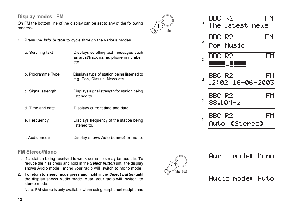 Roberts Radio RD-7 User Manual | Page 14 / 22