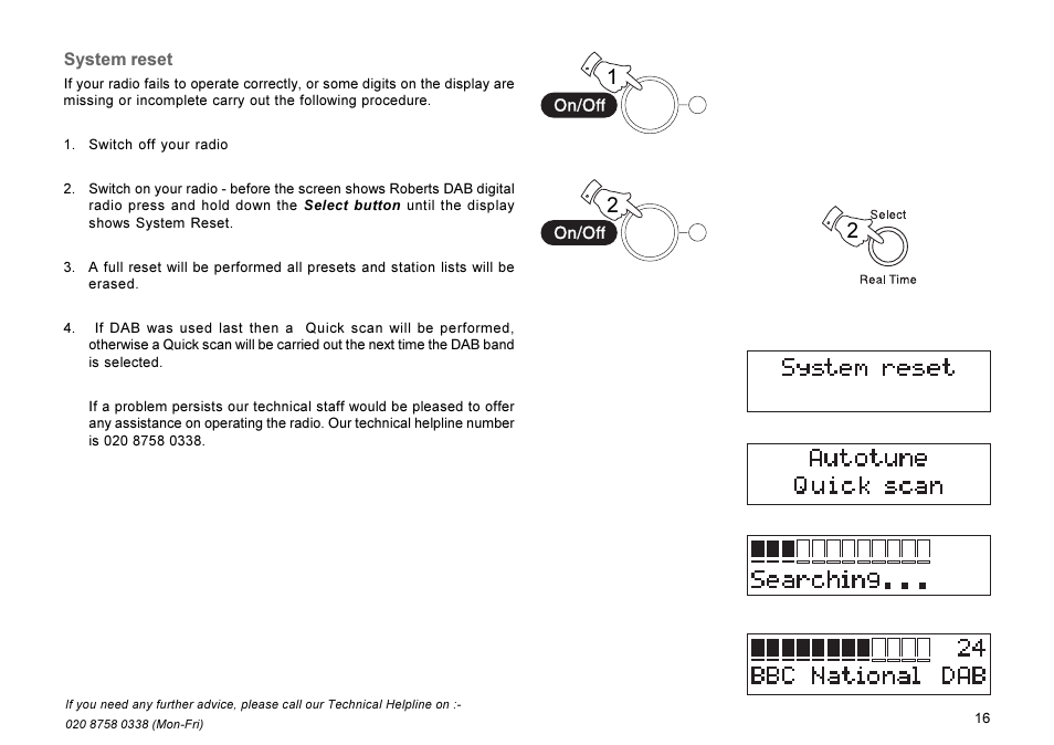 Roberts Radio RD-7 User Manual | Page 17 / 22