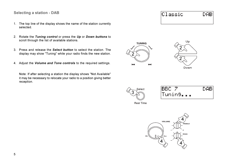 Roberts Radio RD-7 User Manual | Page 6 / 22