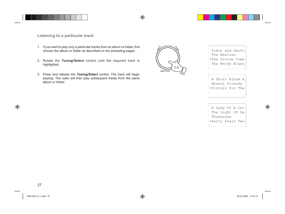 Roberts Radio WiFi Internet Radio WM-202 User Manual | Page 38 / 72