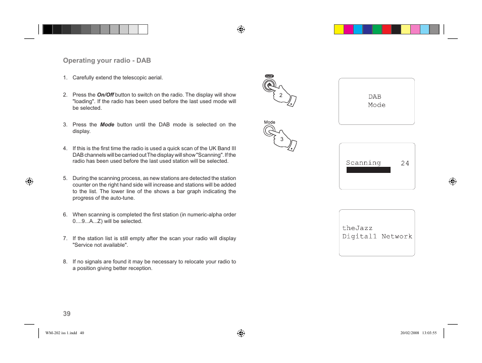Roberts Radio WiFi Internet Radio WM-202 User Manual | Page 40 / 72