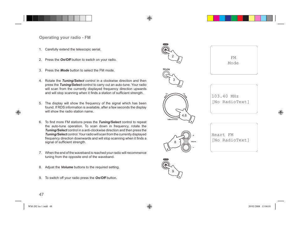Roberts Radio WiFi Internet Radio WM-202 User Manual | Page 48 / 72