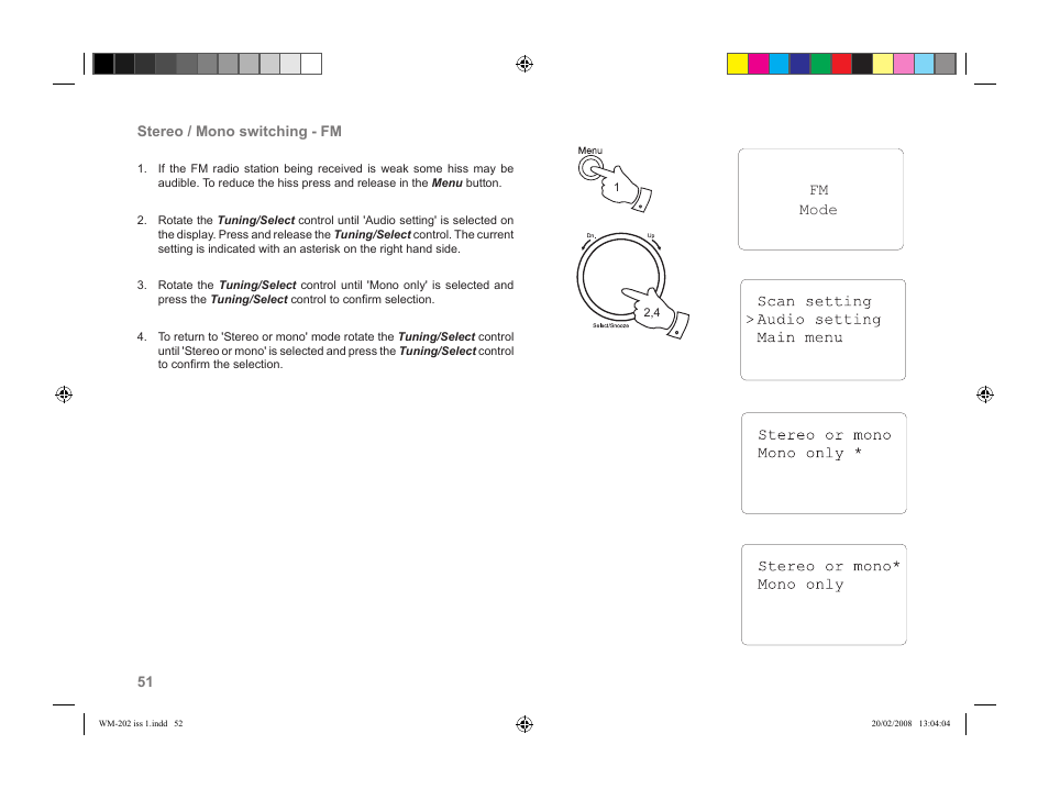 Roberts Radio WiFi Internet Radio WM-202 User Manual | Page 52 / 72