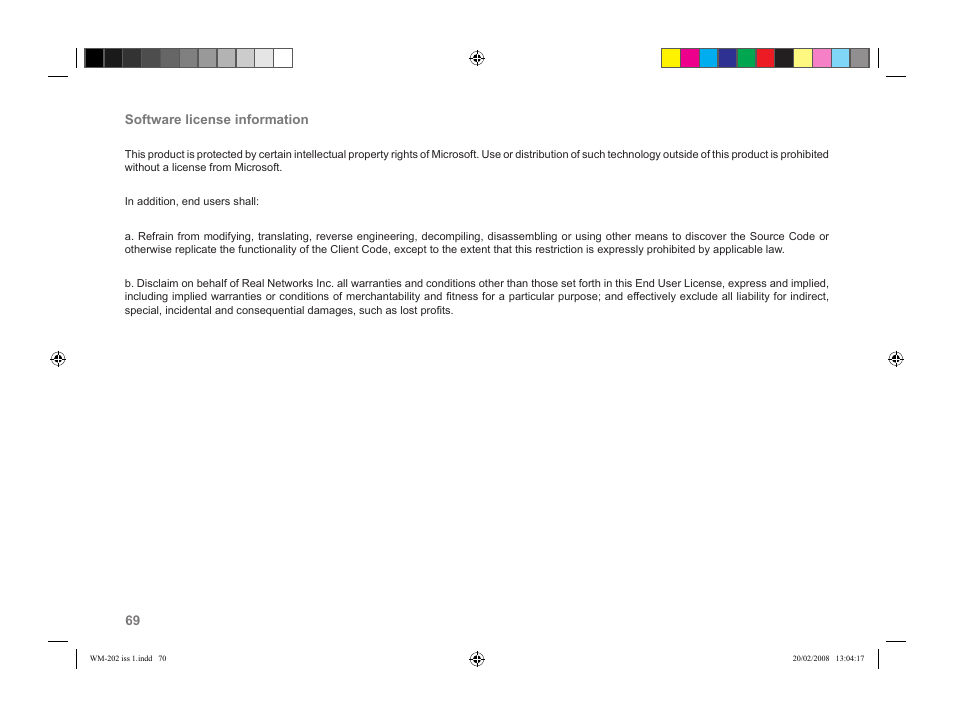 Roberts Radio WiFi Internet Radio WM-202 User Manual | Page 70 / 72