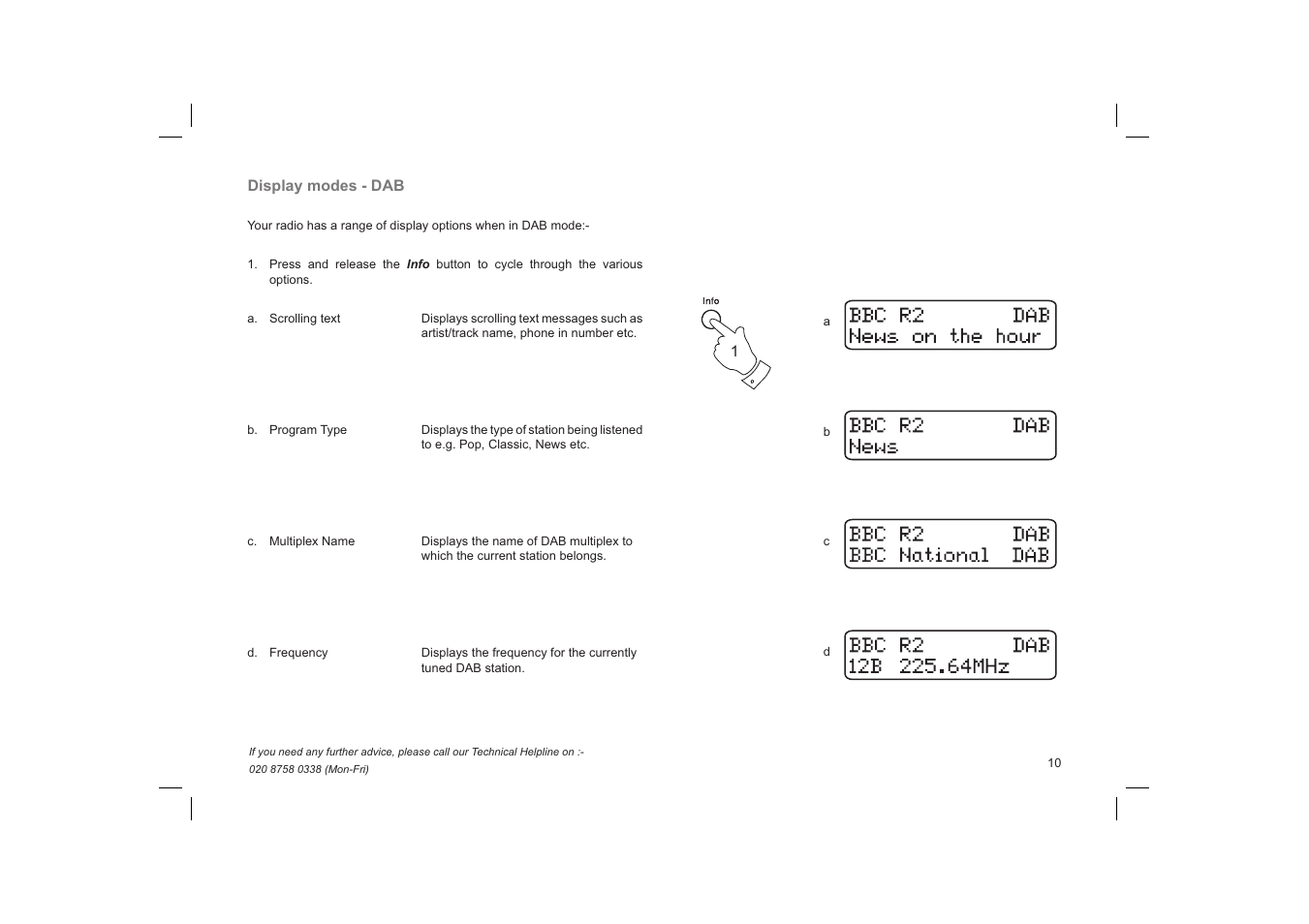 Roberts Radio ecologic 7 User Manual | Page 11 / 36