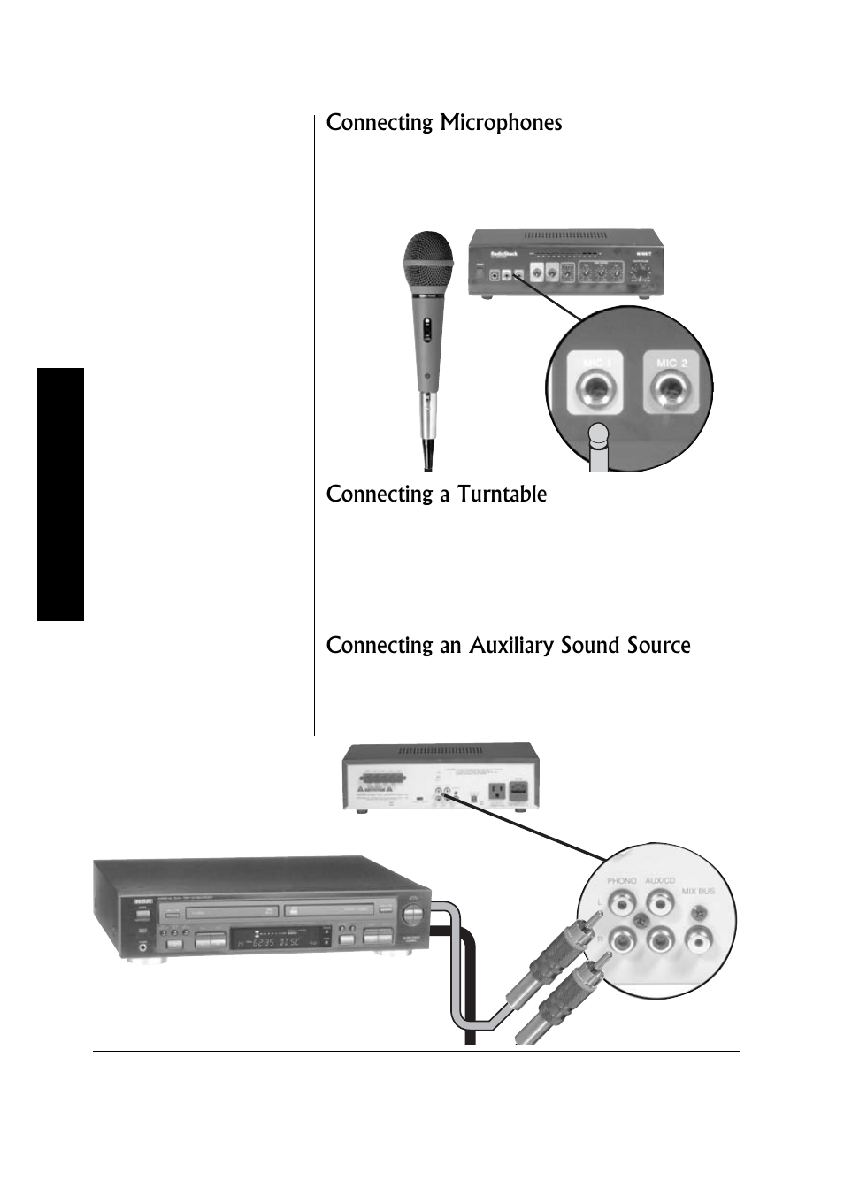 Qppgevkpi /ketqrjqpgu, Qppgevkpi c 6wtpvcdng, Qppgevkpi cp #wzknkct[ 5qwpf 5qwteg | Roberts Radio 32-2054 User Manual | Page 6 / 20