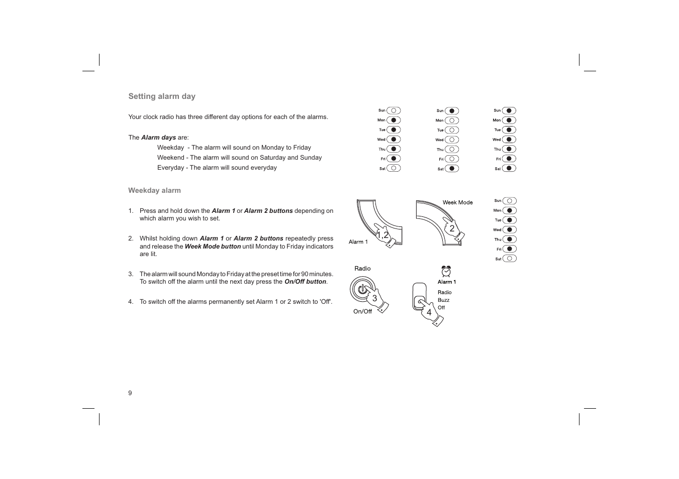 Roberts Radio Chronoplus 2 User Manual | Page 10 / 24