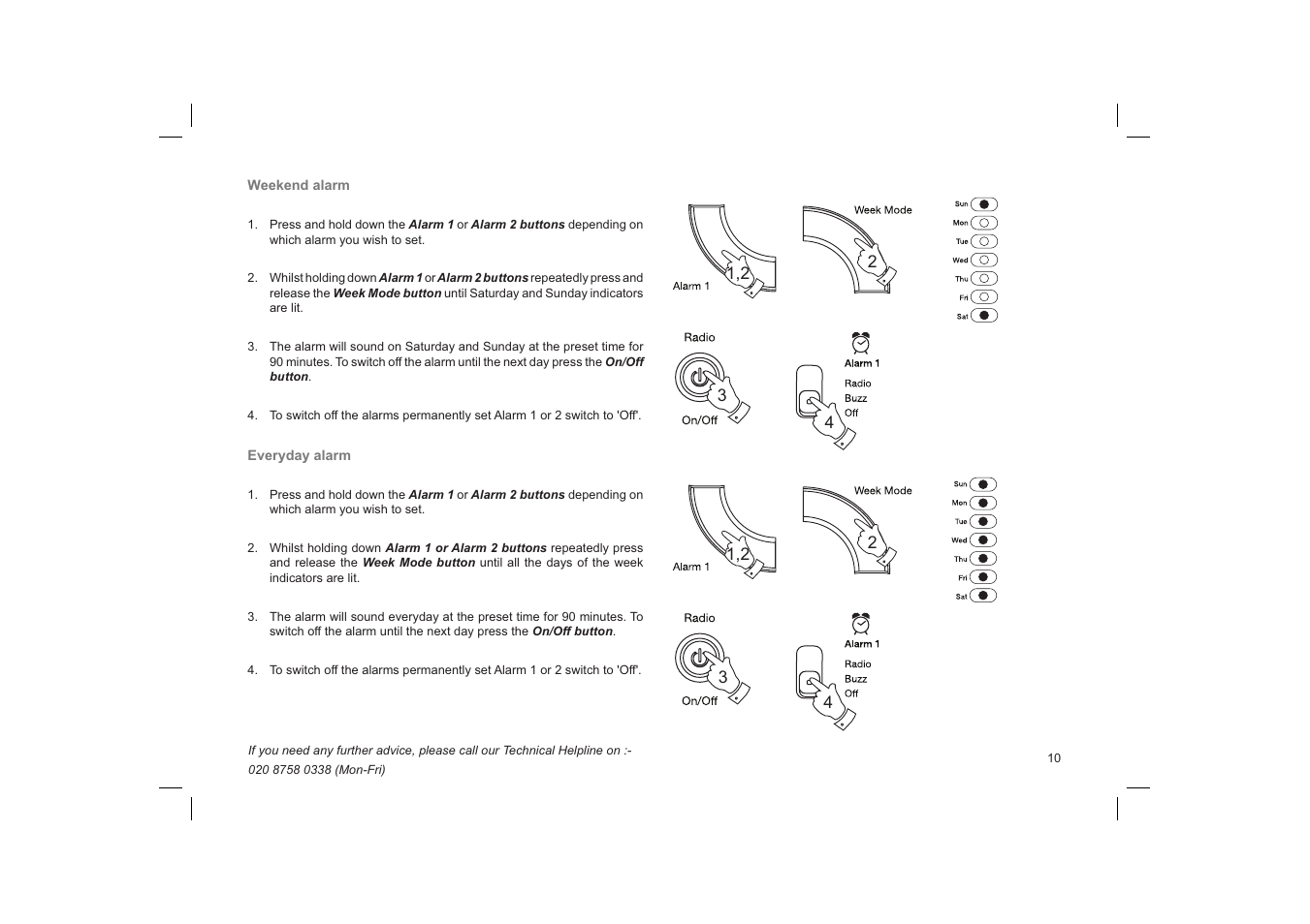 Roberts Radio Chronoplus 2 User Manual | Page 11 / 24