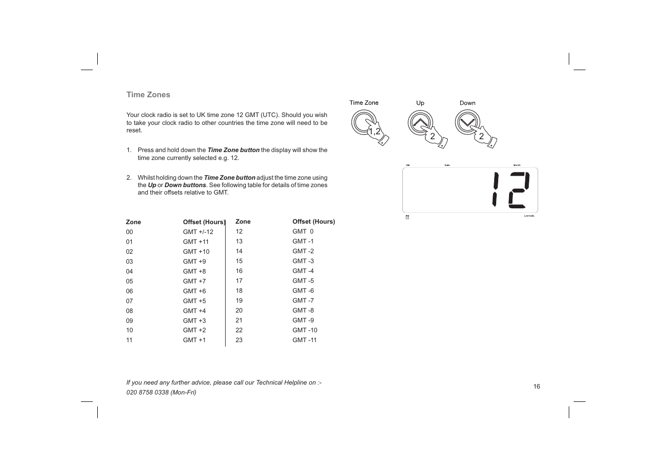 Roberts Radio Chronoplus 2 User Manual | Page 17 / 24