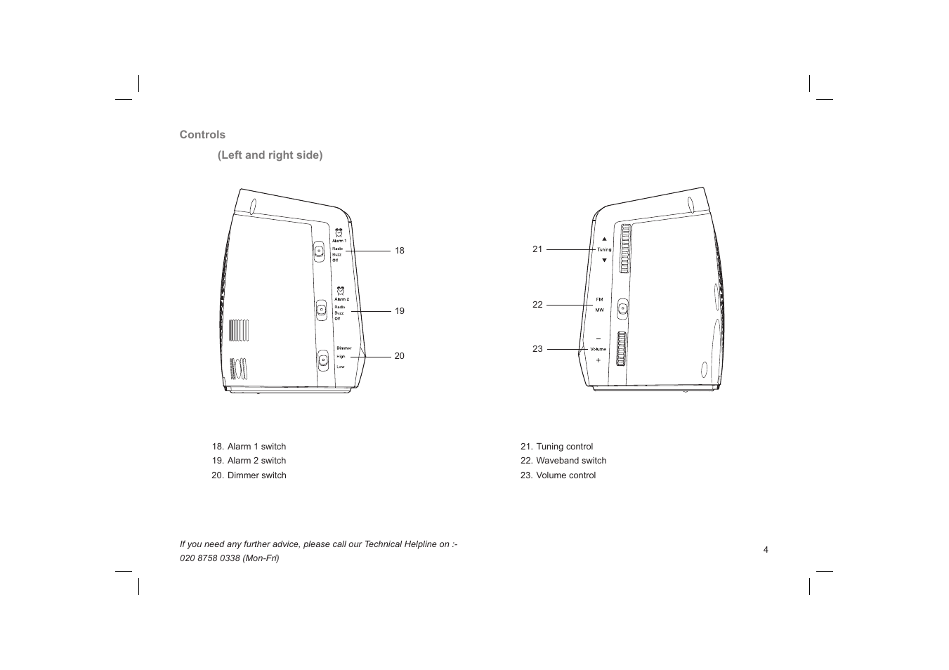 Roberts Radio Chronoplus 2 User Manual | Page 5 / 24