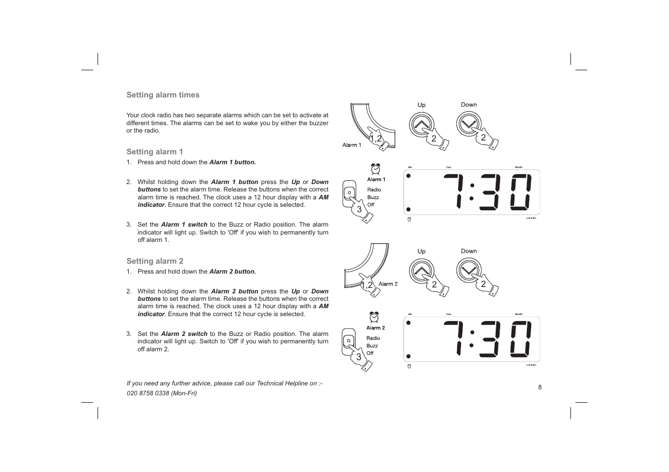 Roberts Radio Chronoplus 2 User Manual | Page 9 / 24