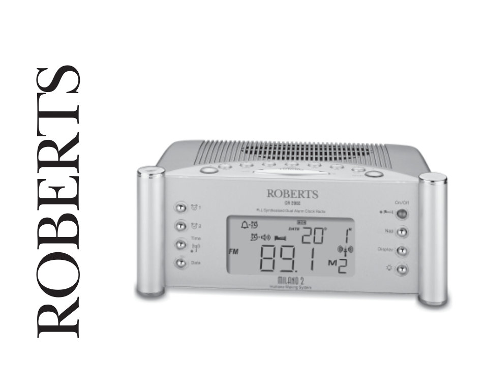 Roberts Radio CR2002 User Manual | 24 pages