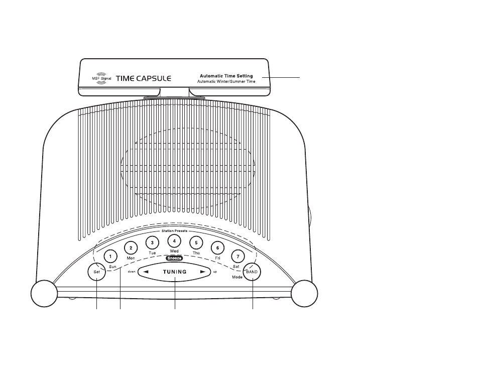 Controls, Top) | Roberts Radio CR2002 User Manual | Page 3 / 24