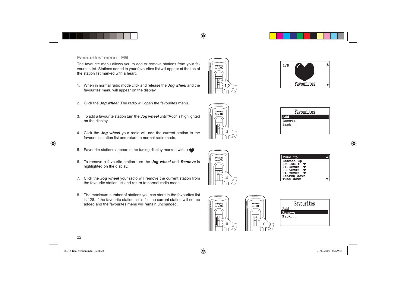 Roberts Radio FM RDS/DAB Digital Personal Radio RD14 User Manual | Page 22 / 32