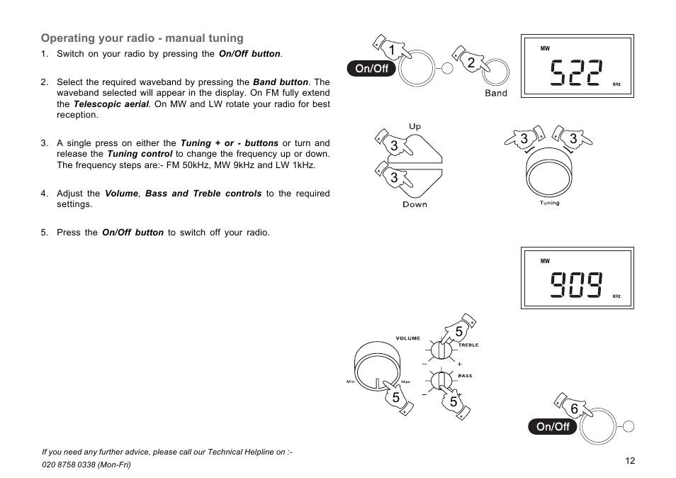 Roberts Radio R9939 User Manual | Page 13 / 20