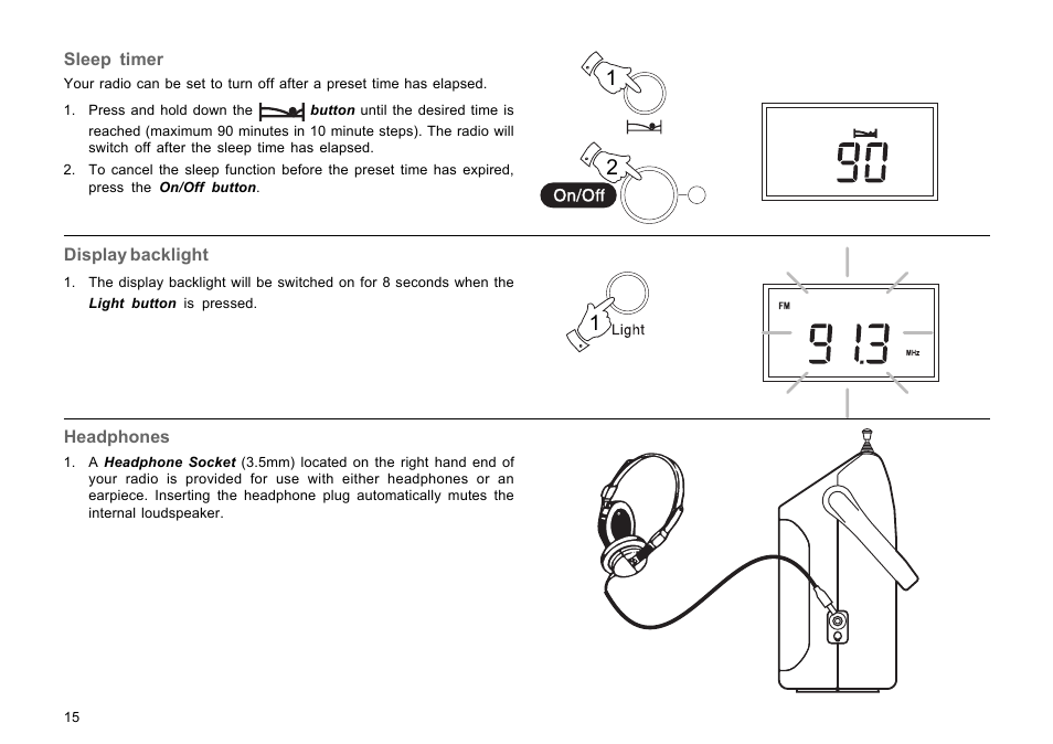 Roberts Radio R9939 User Manual | Page 16 / 20
