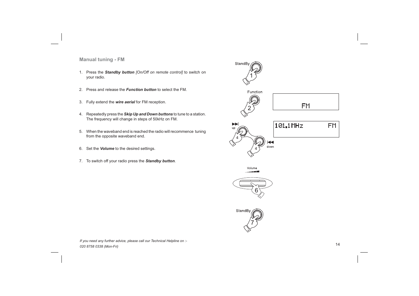 Roberts Radio CRD40 User Manual | Page 15 / 36
