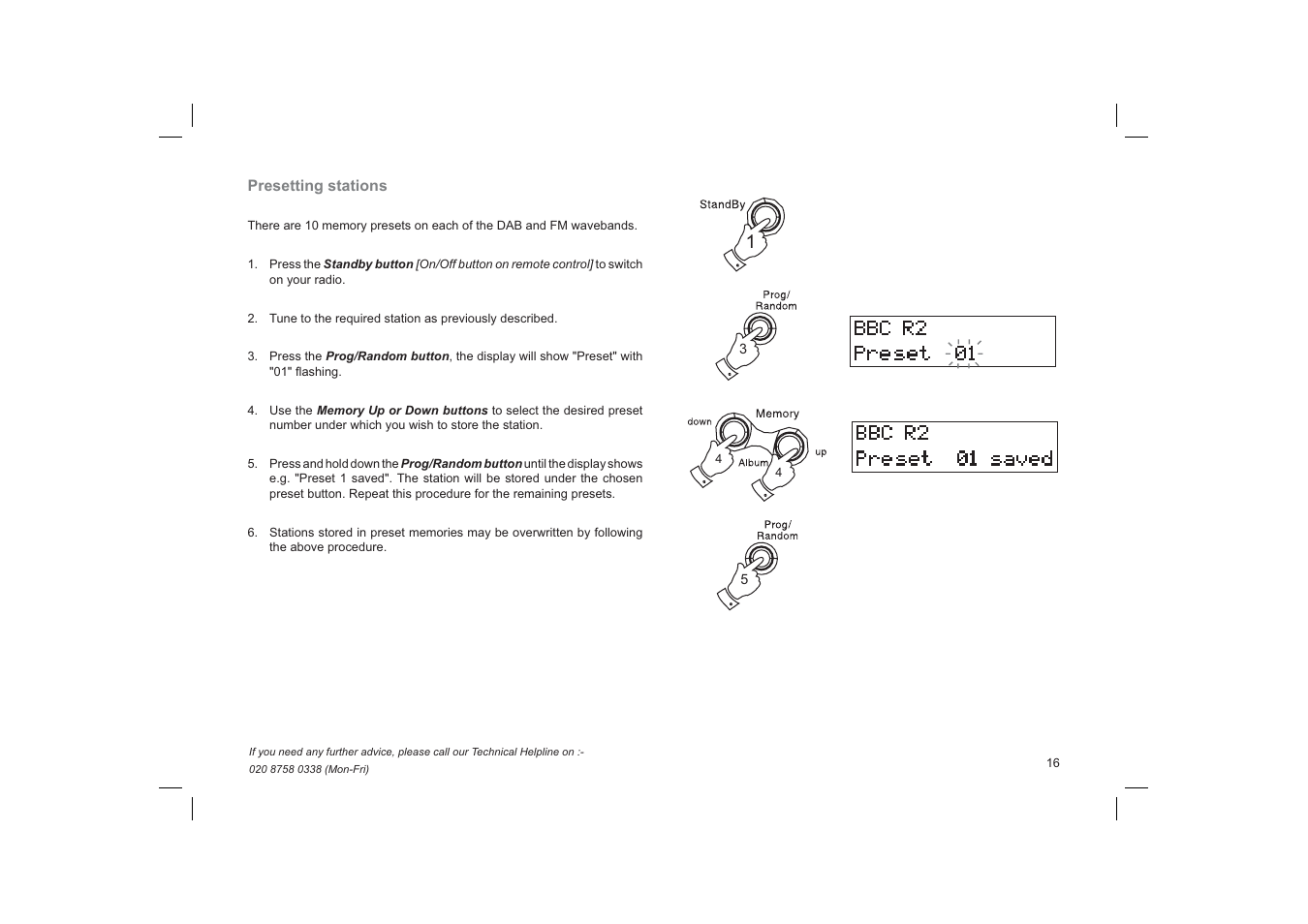 Roberts Radio CRD40 User Manual | Page 17 / 36