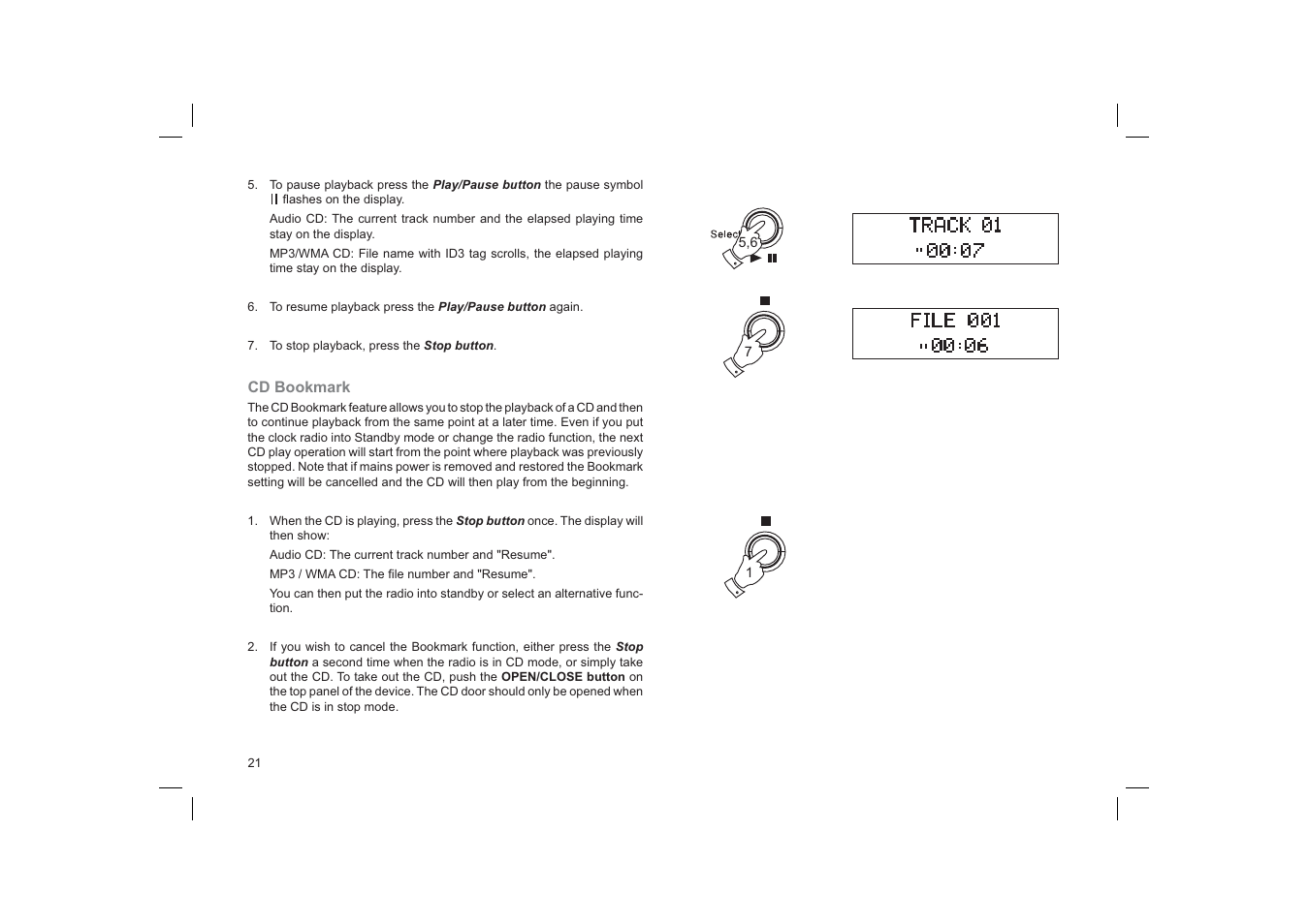 Roberts Radio CRD40 User Manual | Page 22 / 36