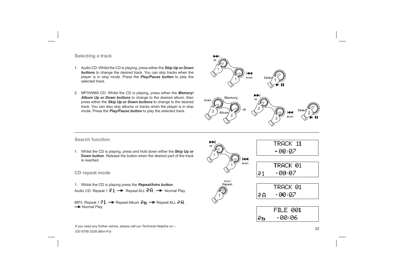 Roberts Radio CRD40 User Manual | Page 23 / 36