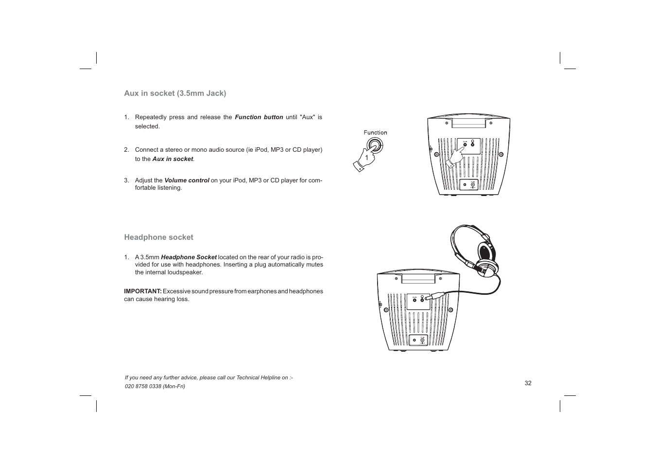 Roberts Radio CRD40 User Manual | Page 33 / 36
