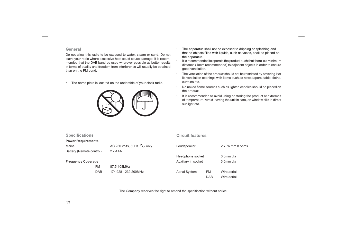 Roberts Radio CRD40 User Manual | Page 34 / 36