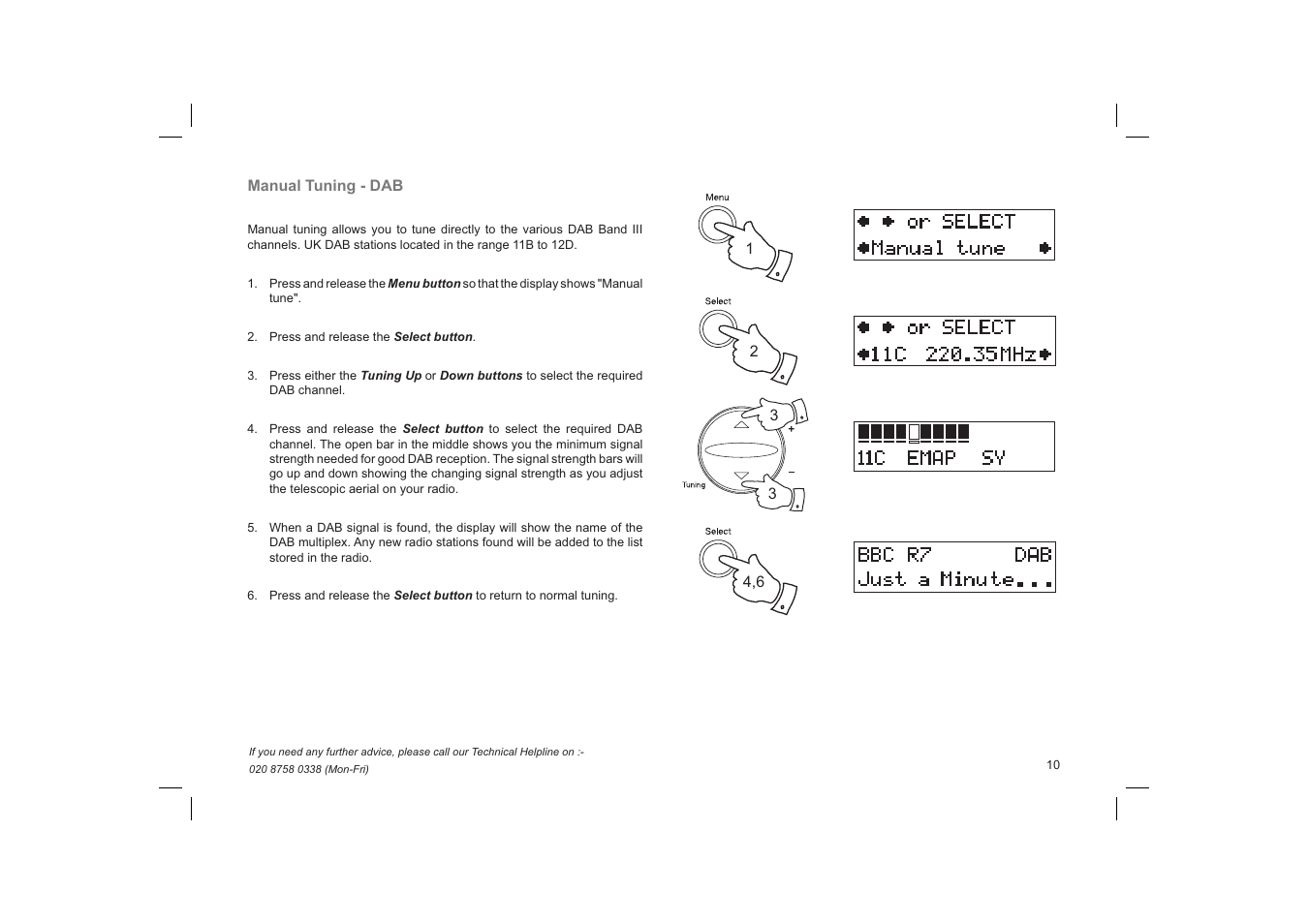 Roberts Radio Elise User Manual | Page 11 / 24