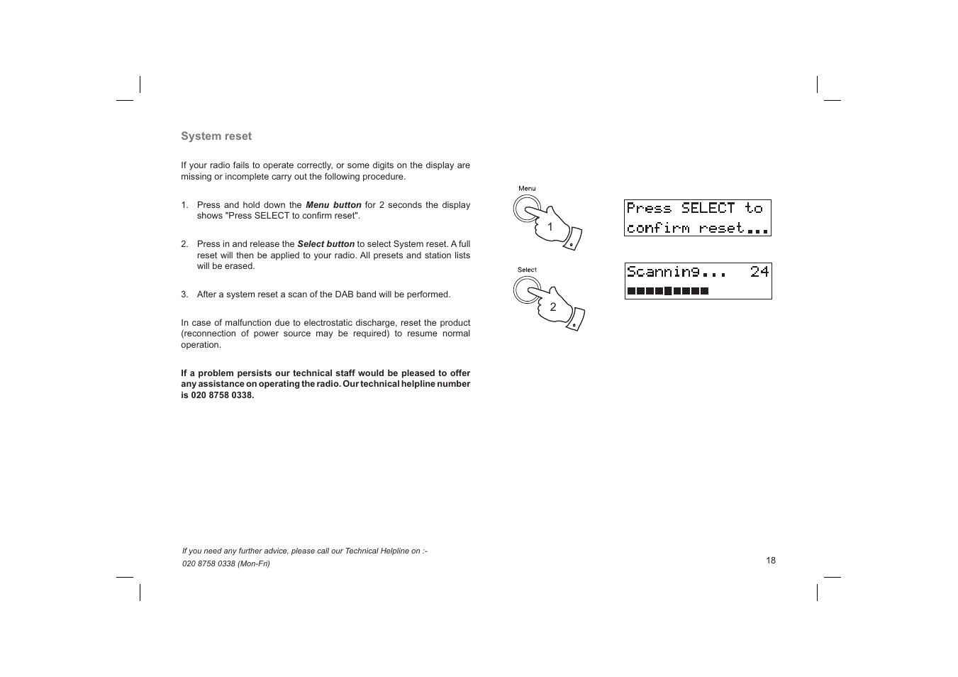 Roberts Radio Elise User Manual | Page 19 / 24