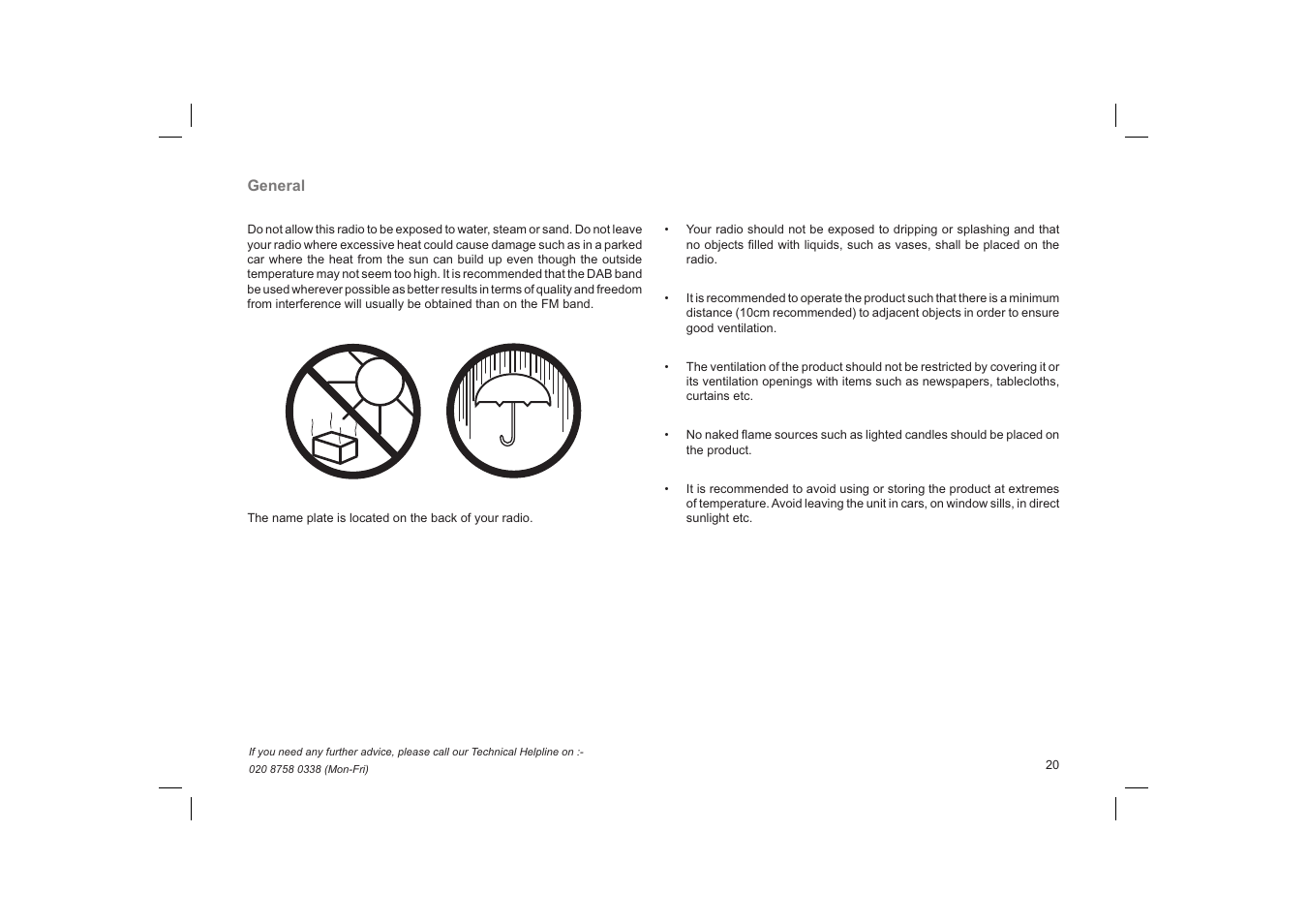 Roberts Radio Elise User Manual | Page 21 / 24