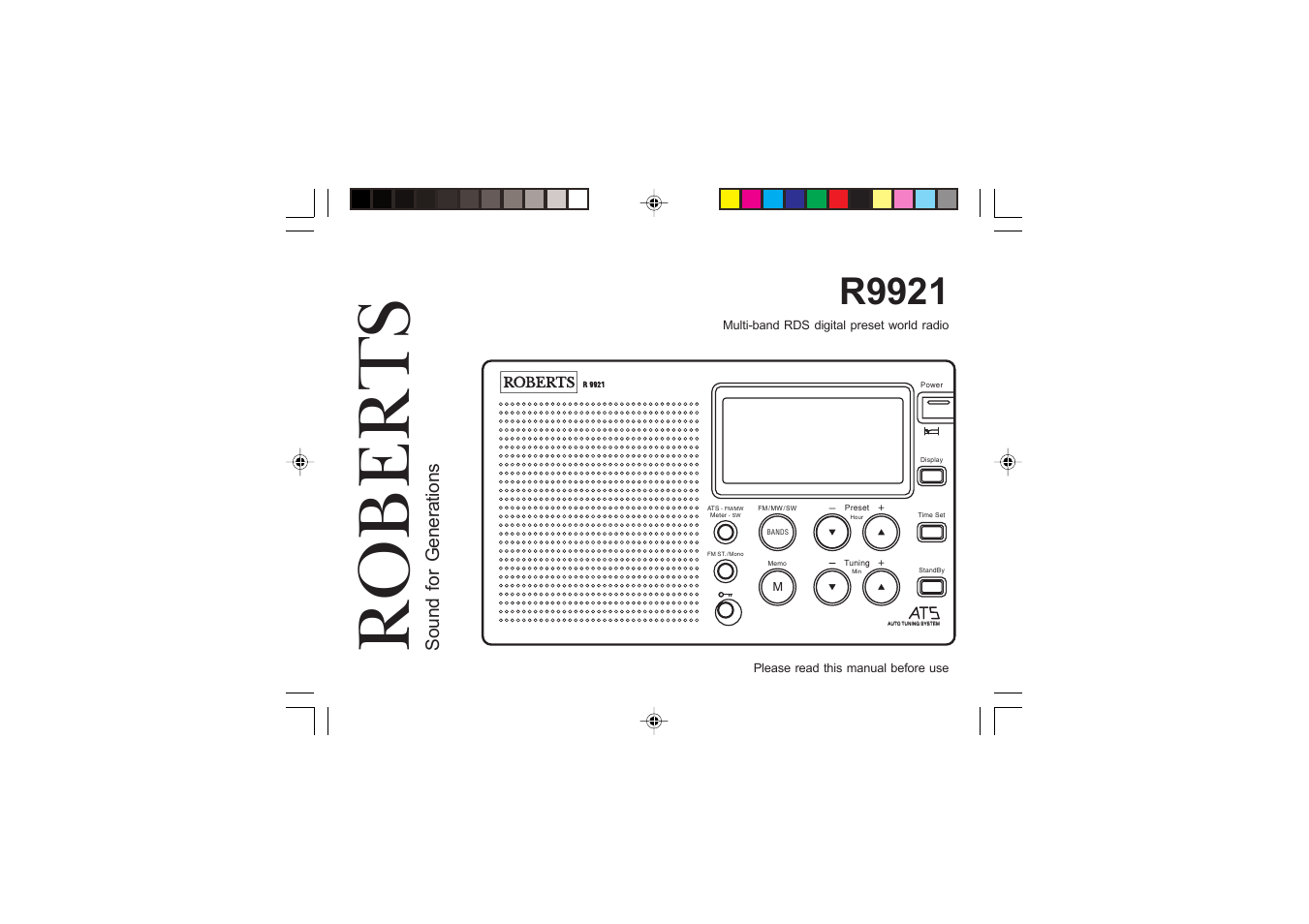 Roberts Radio R9921 User Manual | 28 pages