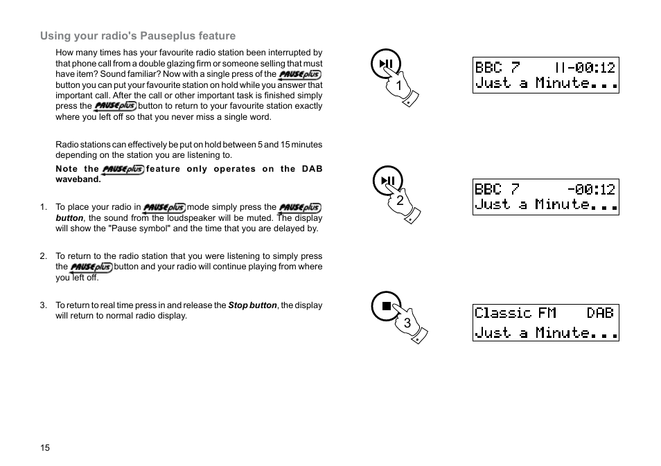 Roberts Radio MP-23 User Manual | Page 16 / 56