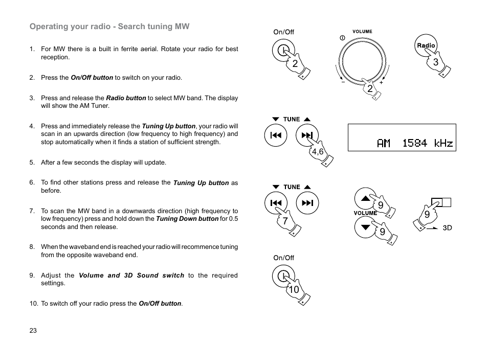 Roberts Radio MP-23 User Manual | Page 24 / 56