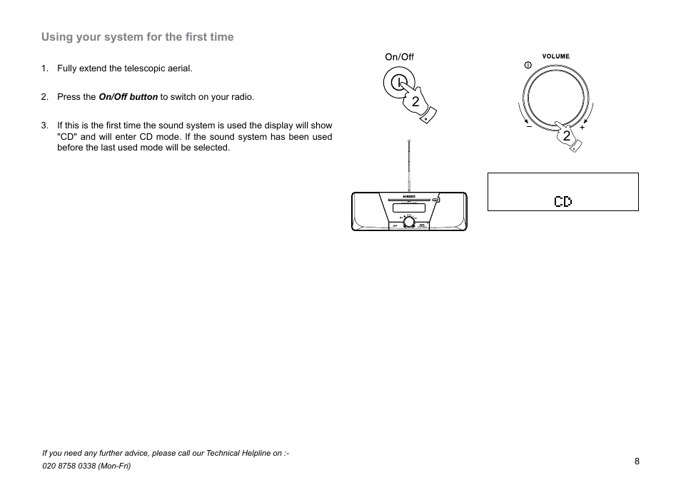 Roberts Radio MP-23 User Manual | Page 9 / 56