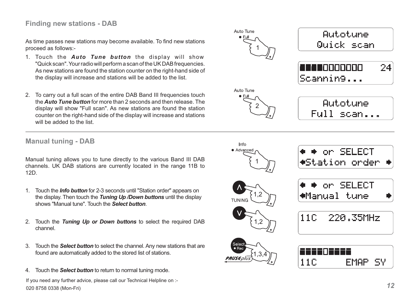 Roberts Radio RDK-2 User Manual | Page 13 / 44