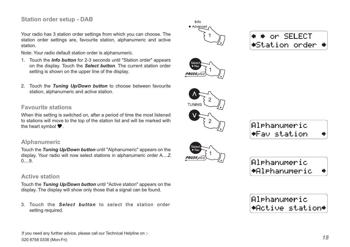 Roberts Radio RDK-2 User Manual | Page 19 / 44