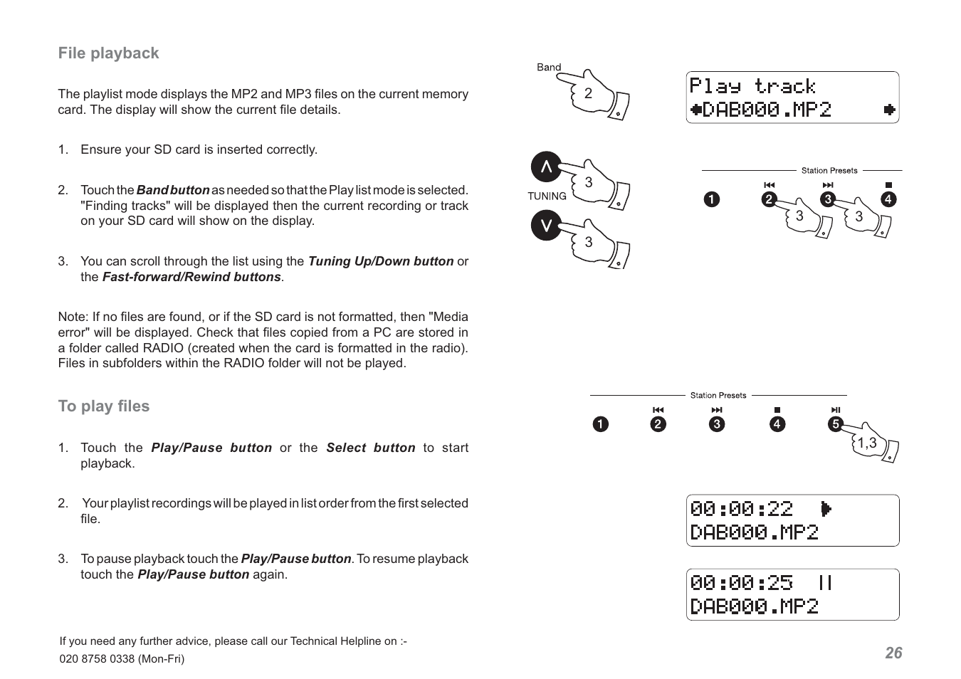 Roberts Radio RDK-2 User Manual | Page 27 / 44