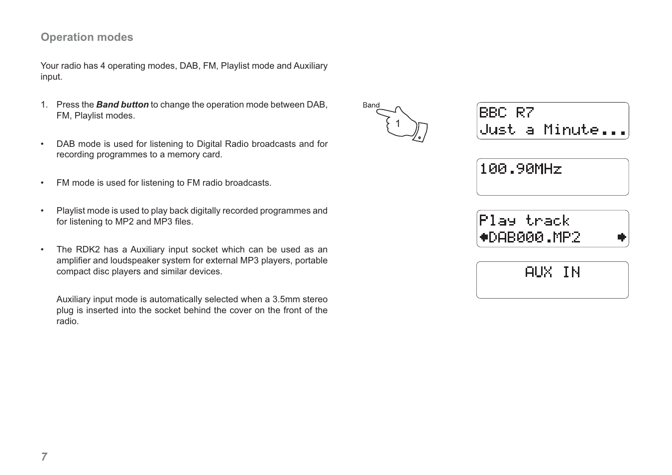 Roberts Radio RDK-2 User Manual | Page 8 / 44