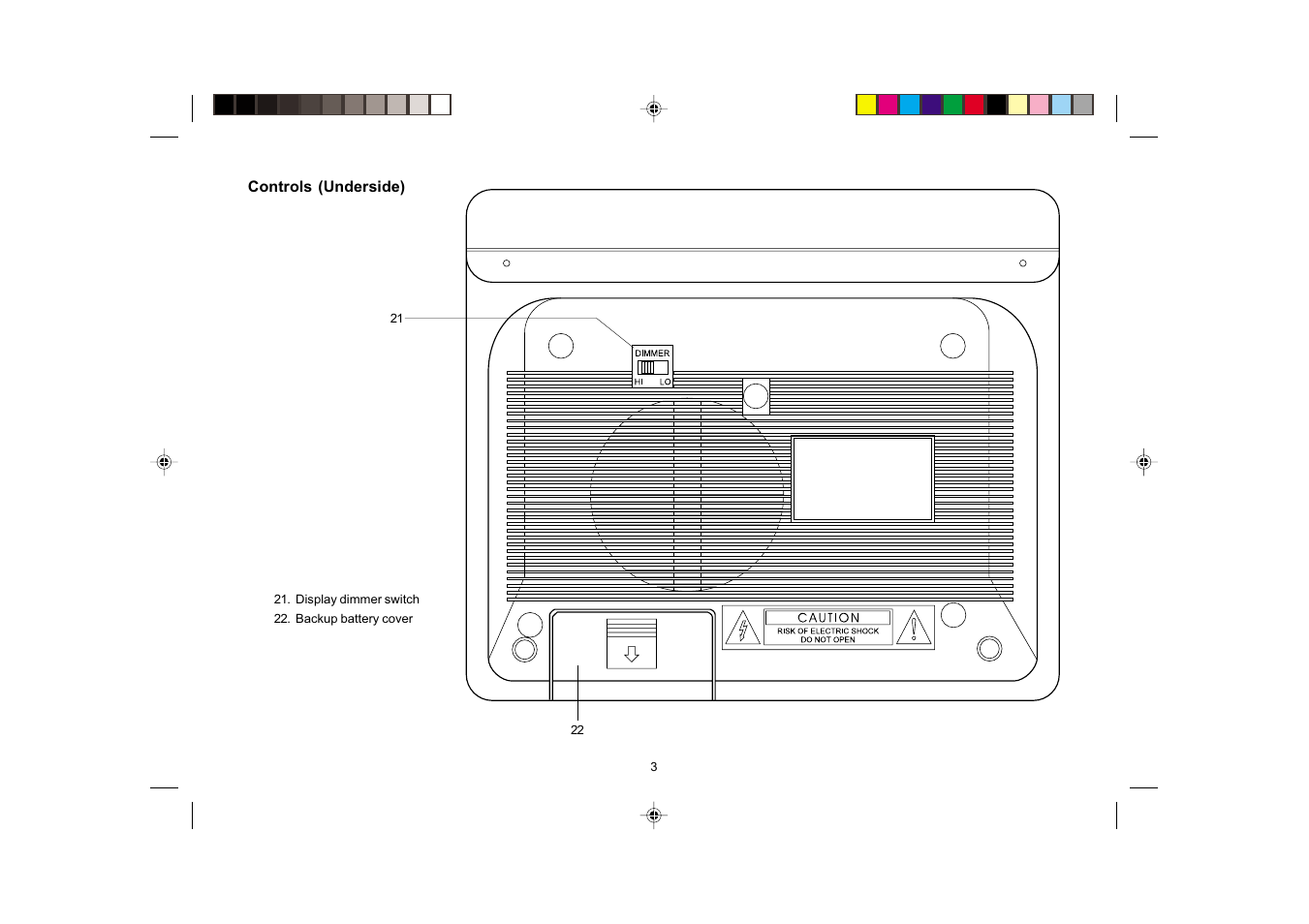 Roberts Radio CR950 User Manual | Page 3 / 8