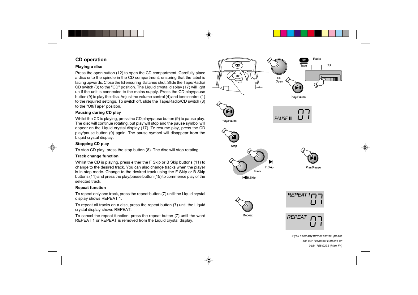 Roberts Radio SRCD970 User Manual | Page 5 / 12