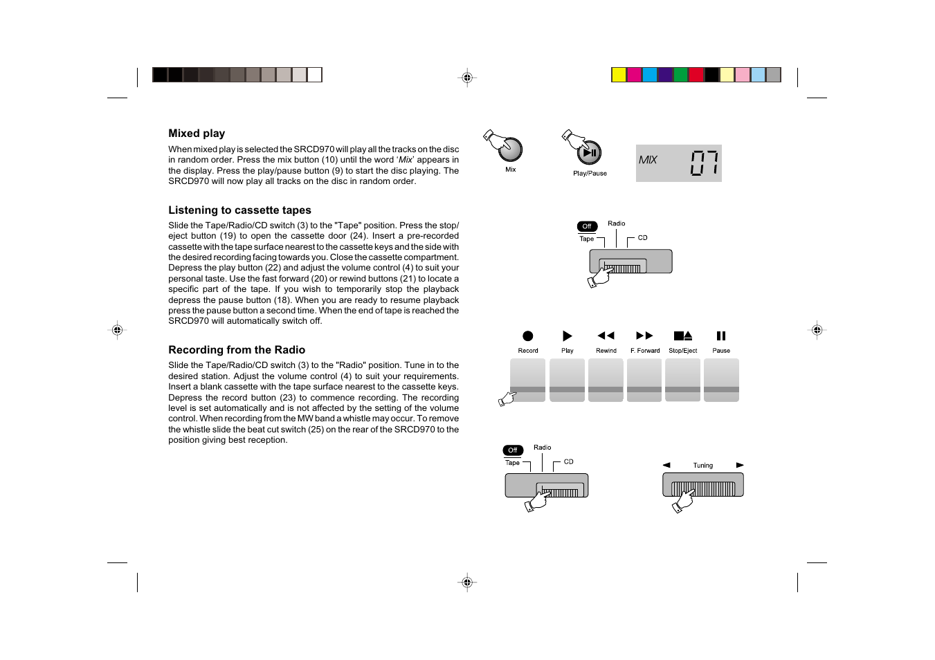 Roberts Radio SRCD970 User Manual | Page 6 / 12