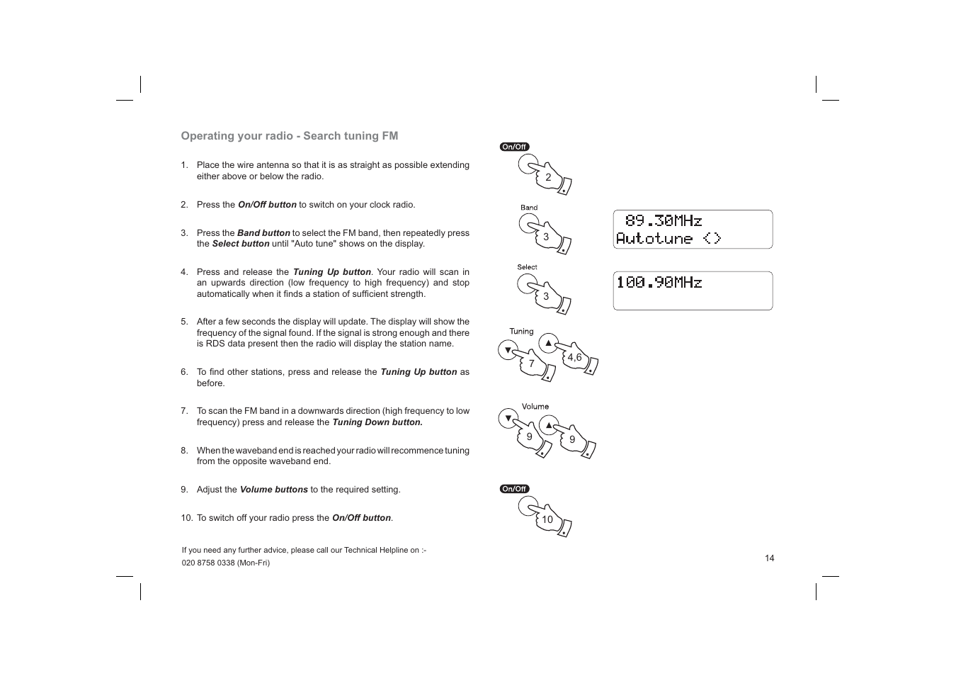 Roberts Radio ecologic 6 User Manual | Page 15 / 36