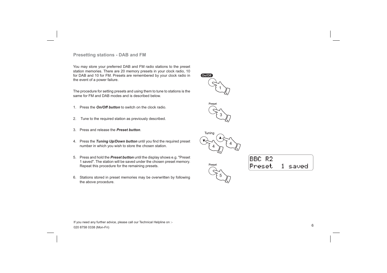 Roberts Radio ecologic 6 User Manual | Page 7 / 36