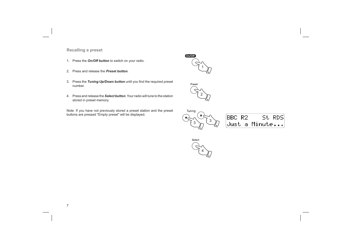 Roberts Radio ecologic 6 User Manual | Page 8 / 36