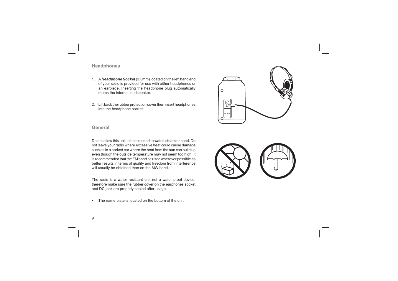 Roberts Radio Multi-Powered 2 Band Radio R9957 User Manual | Page 10 / 12