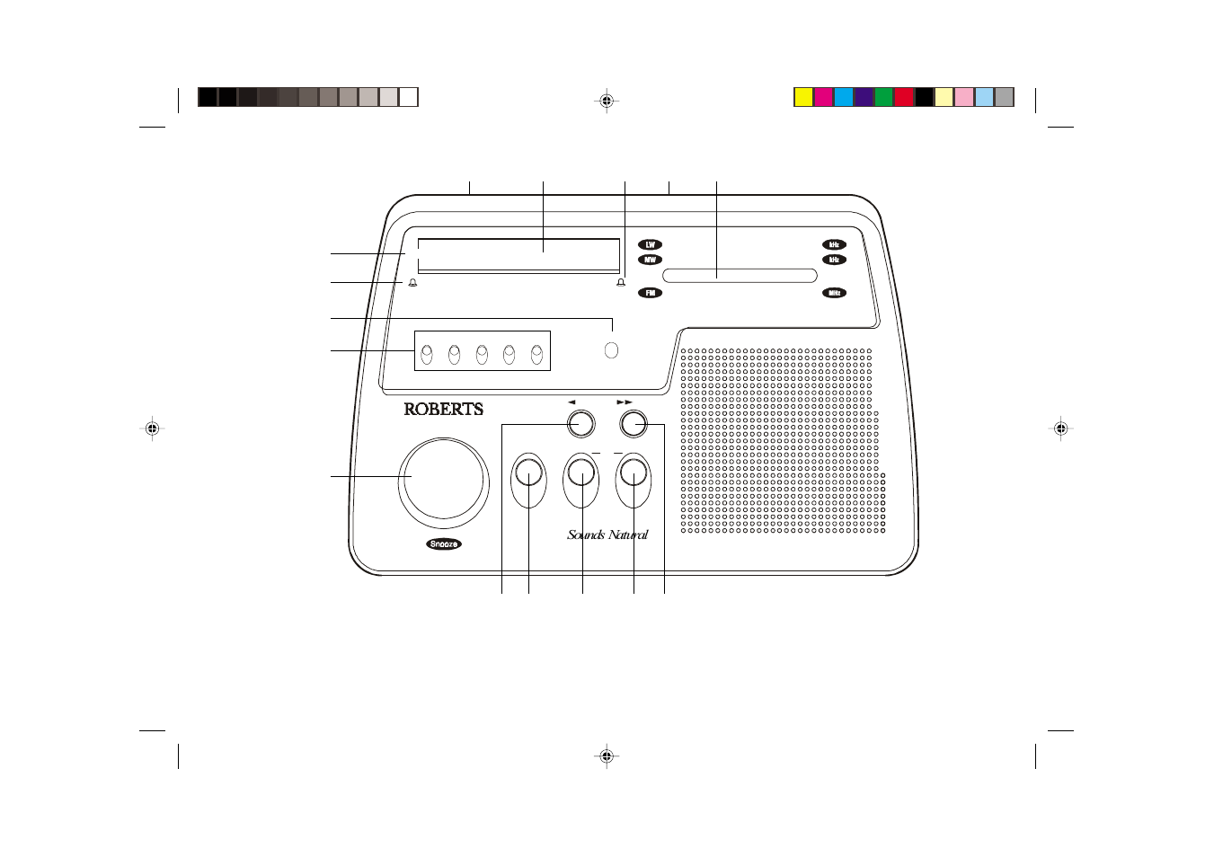 Controls | Roberts Radio CR9900 User Manual | Page 2 / 12