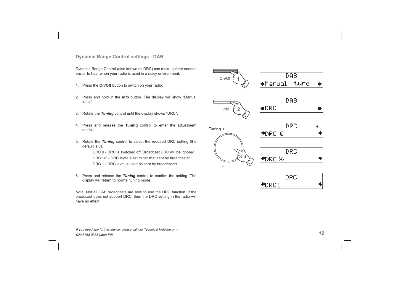 Roberts Radio exprssion User Manual | Page 13 / 28
