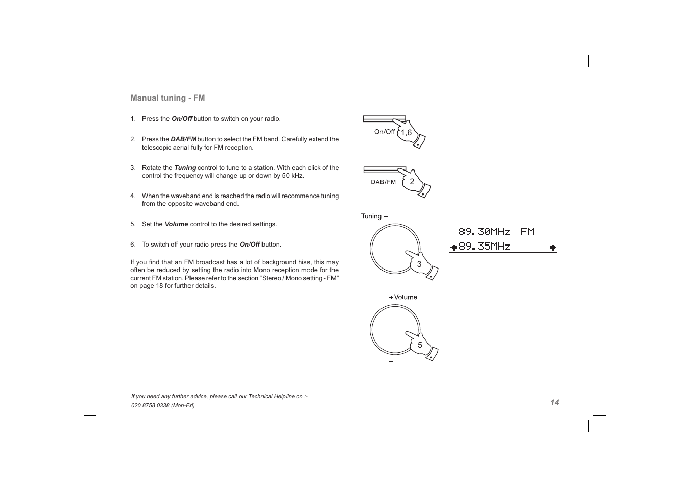 Roberts Radio exprssion User Manual | Page 15 / 28