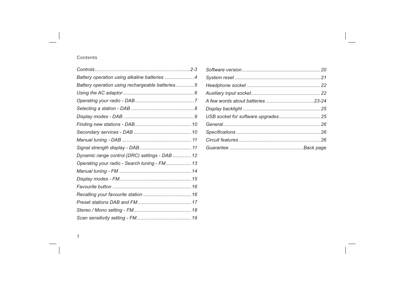 Roberts Radio exprssion User Manual | Page 2 / 28